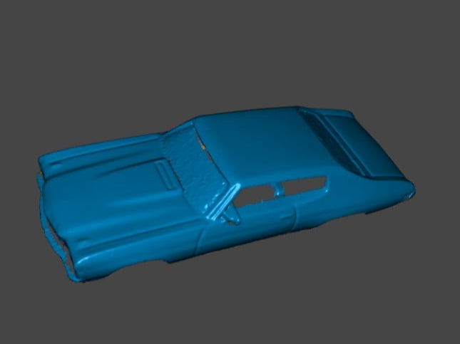 Chevrolet Chevelle SS Die Cast 3D Scan