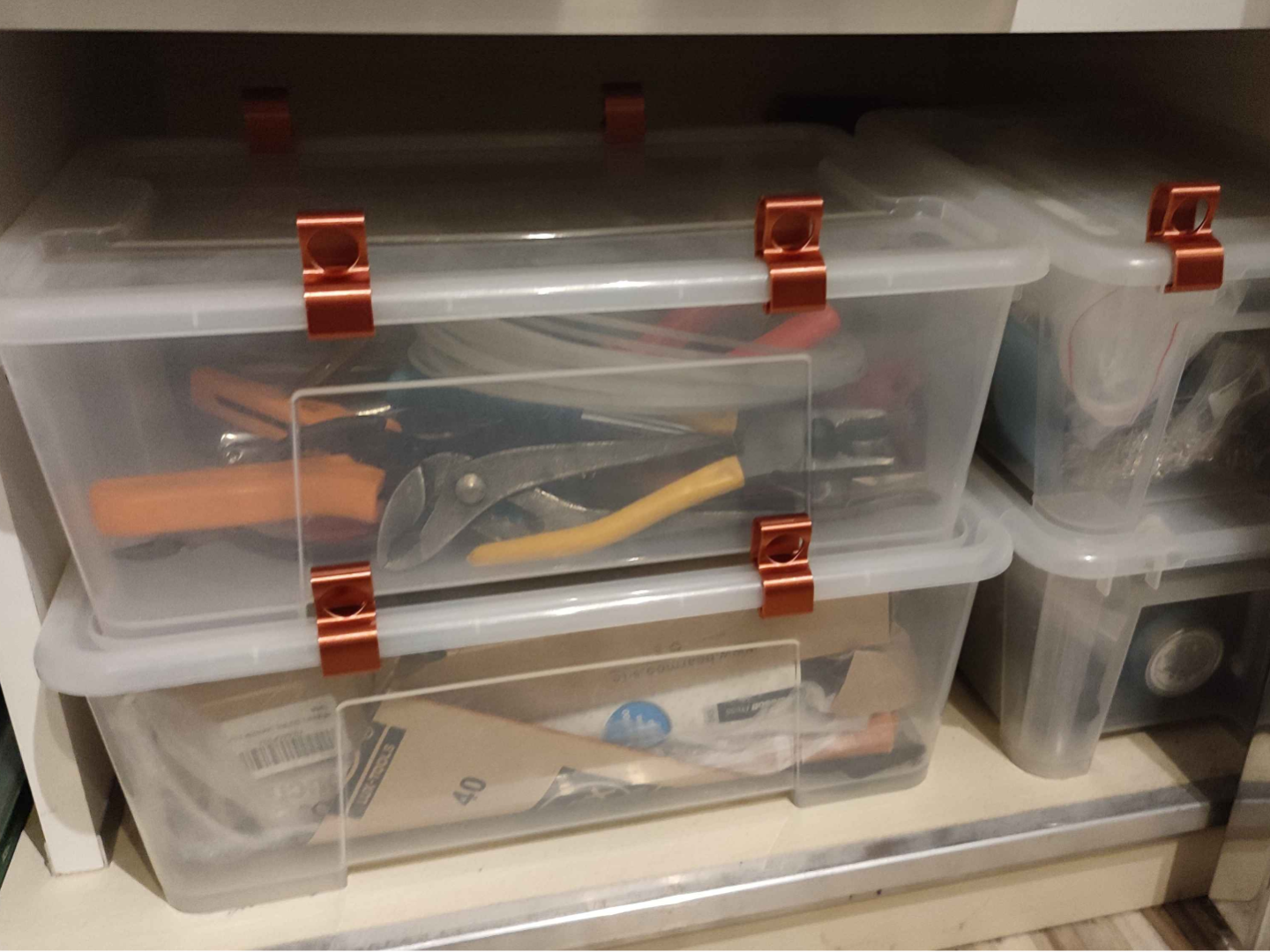 IKEA Samla 5/11/22L: Stacked-openable + flat clip