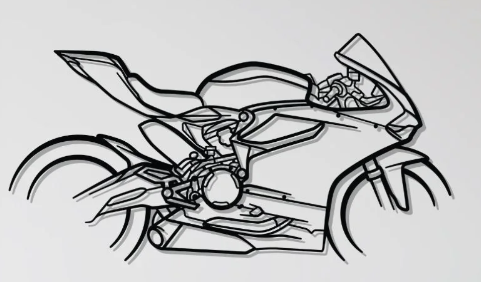 Ducati 959 Panigale Corsa Wall Art