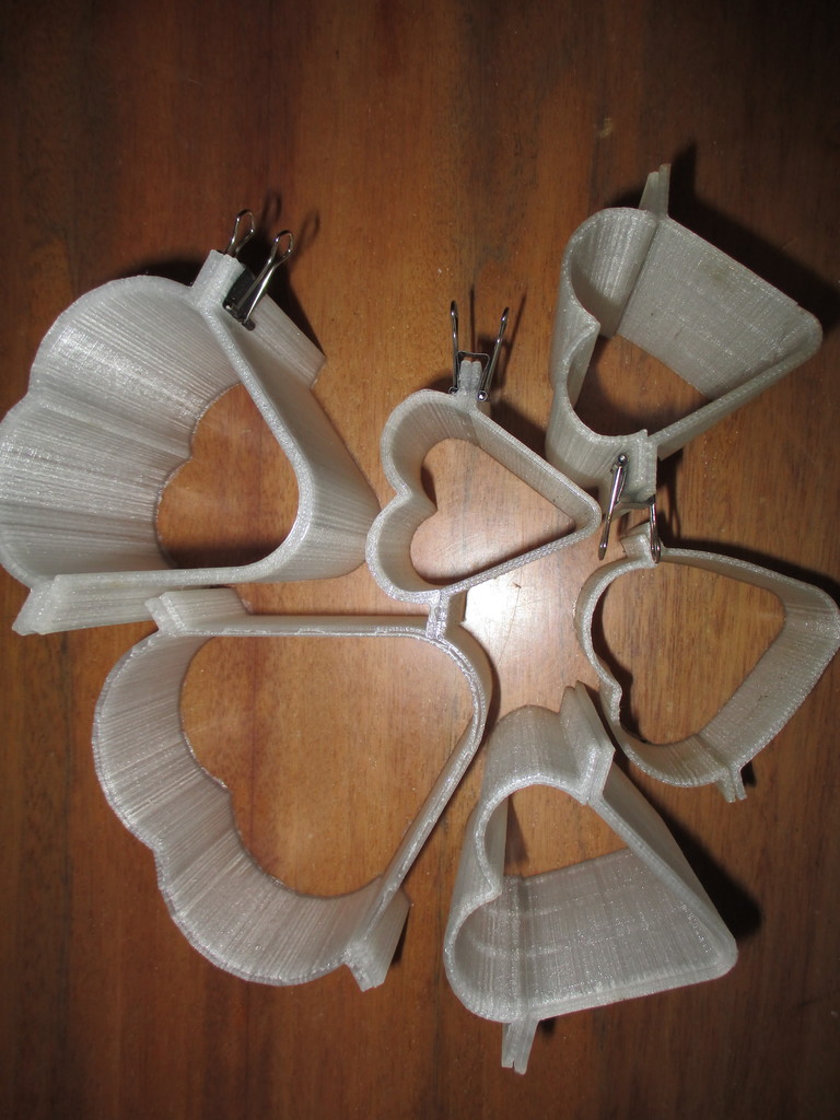 fruit mold (hearts)