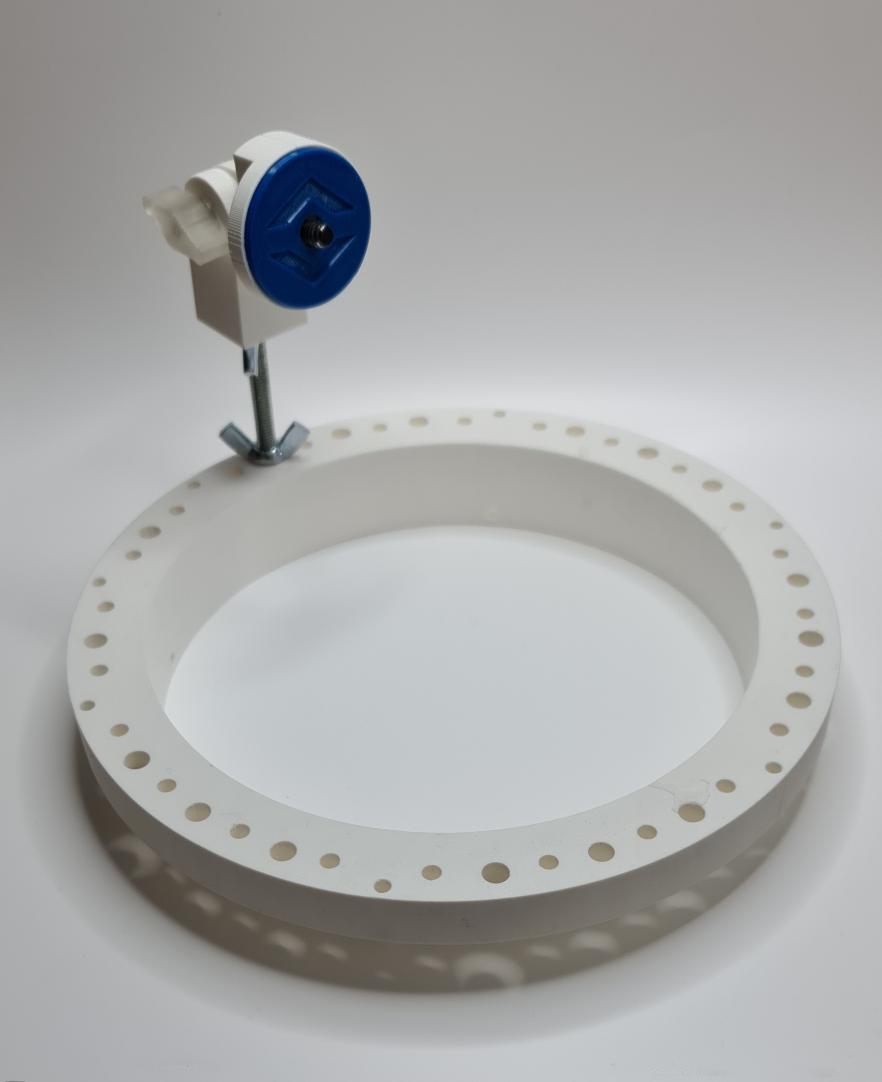 Adapter for LED lamp and camera holder