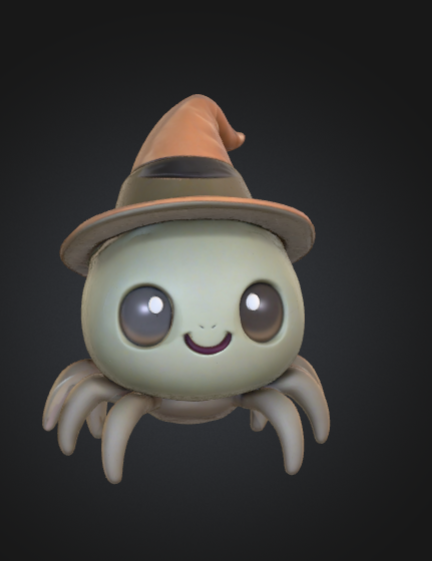 Webbella – The Witchy Spider – From Cute & Cursed