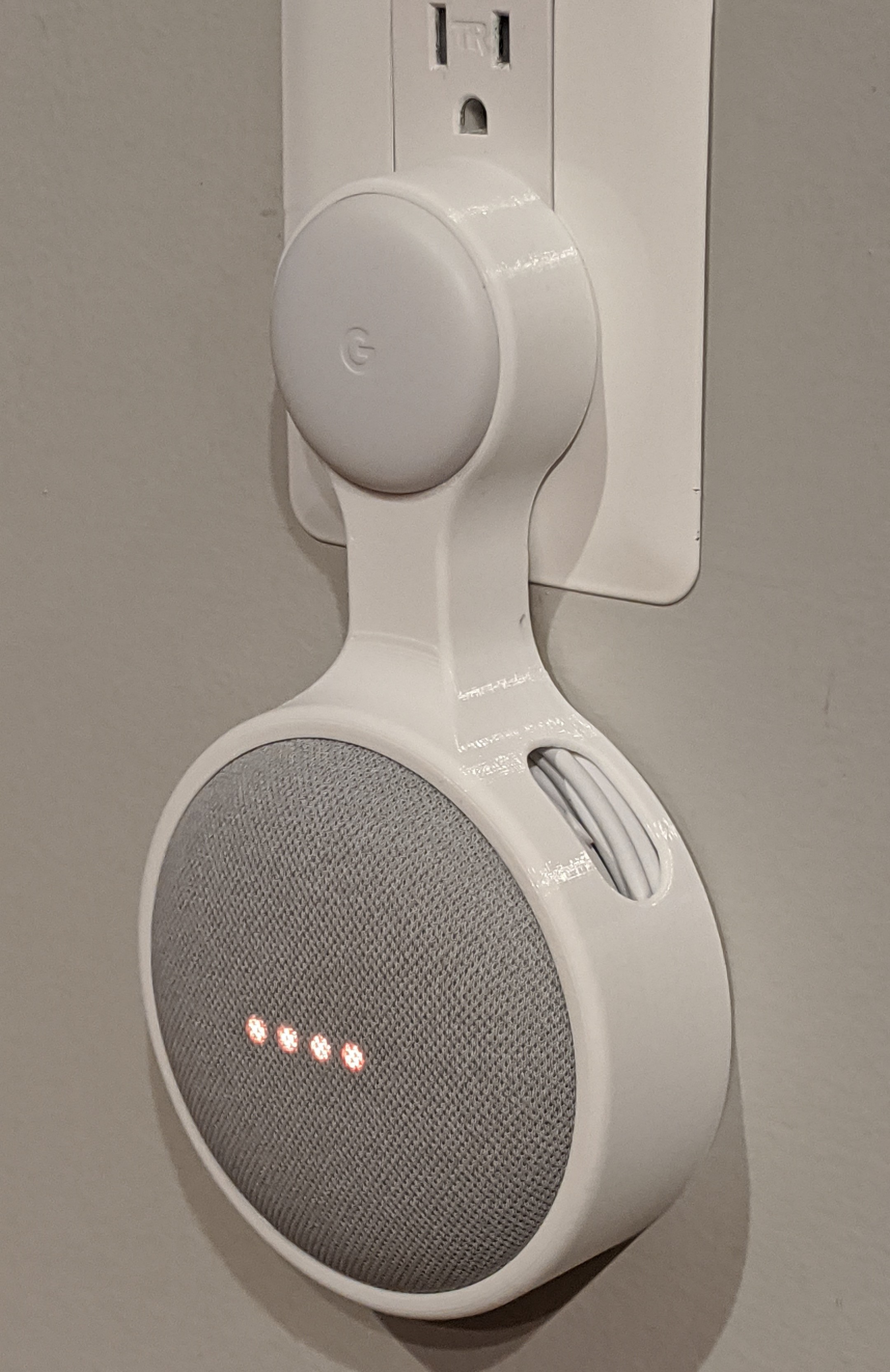 Google Nest Mini 2nd Generation Wall Plug Mount