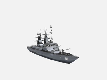 complex fancy battleship