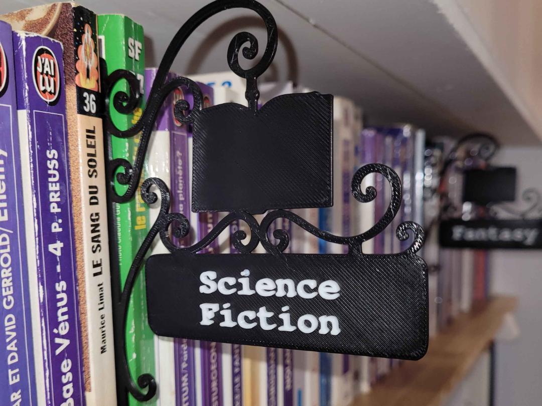 Enseigne pour livre et bibliothéque