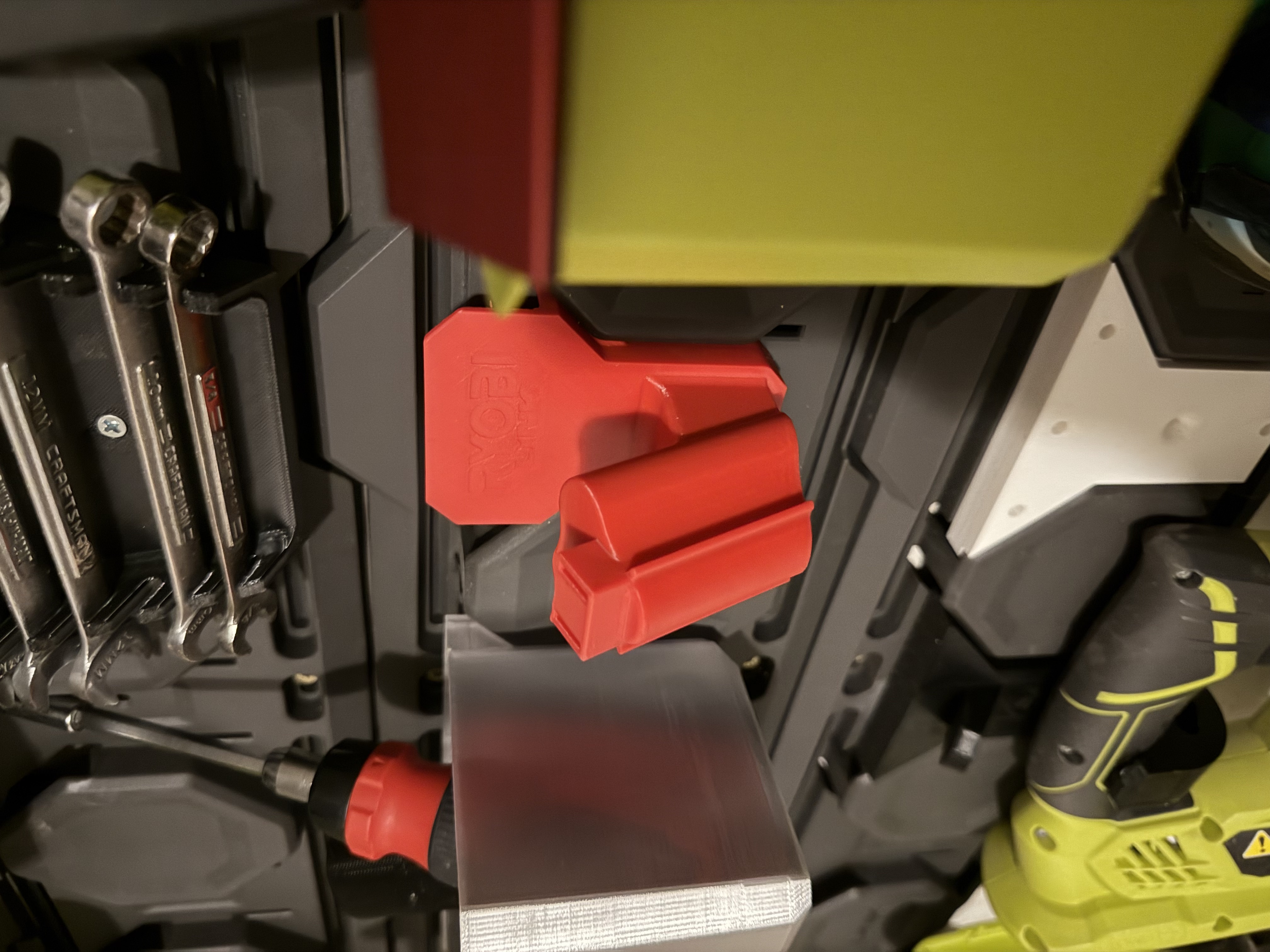 Milwaukee M12 tool Ryobi Link mount