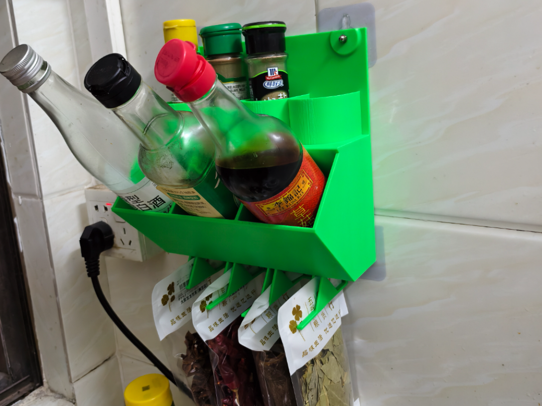厨房酱油瓶调料瓶调料袋收纳支架
