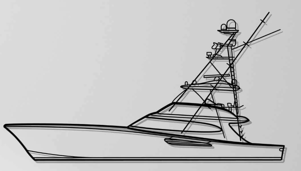 Viking 72 Convertible Sportfishing Yatch Wall Art