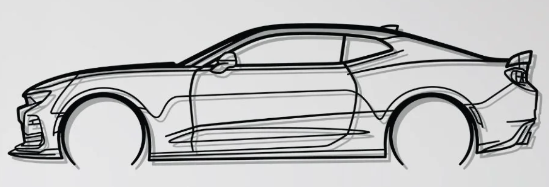 Chevrolet Camaro SS Wall Art