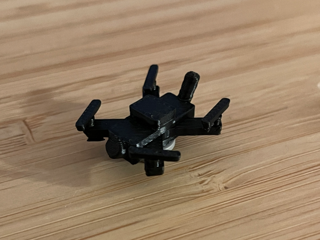 Kompatible FPV Drohne mit Klemmbausteinen