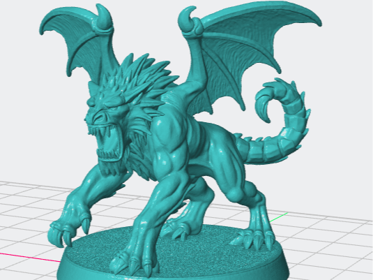Ravager Manticore – DnD Enemy 32mm