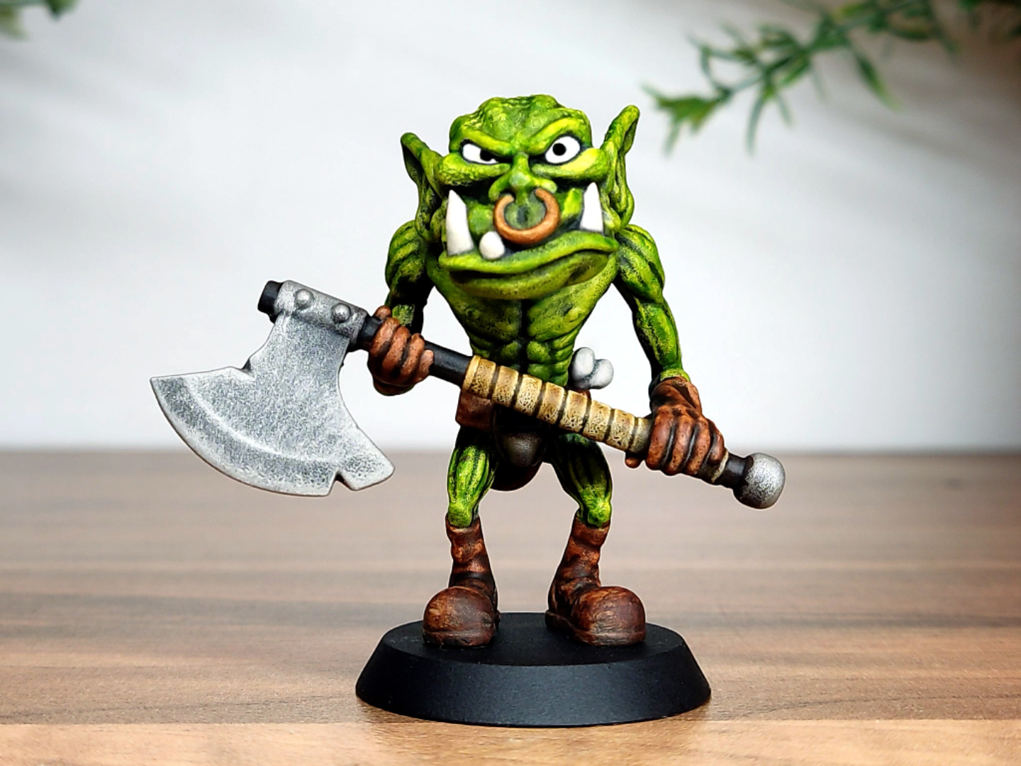 Orc - Ogphart - Vogland Stompaxe Fantasy Miniature