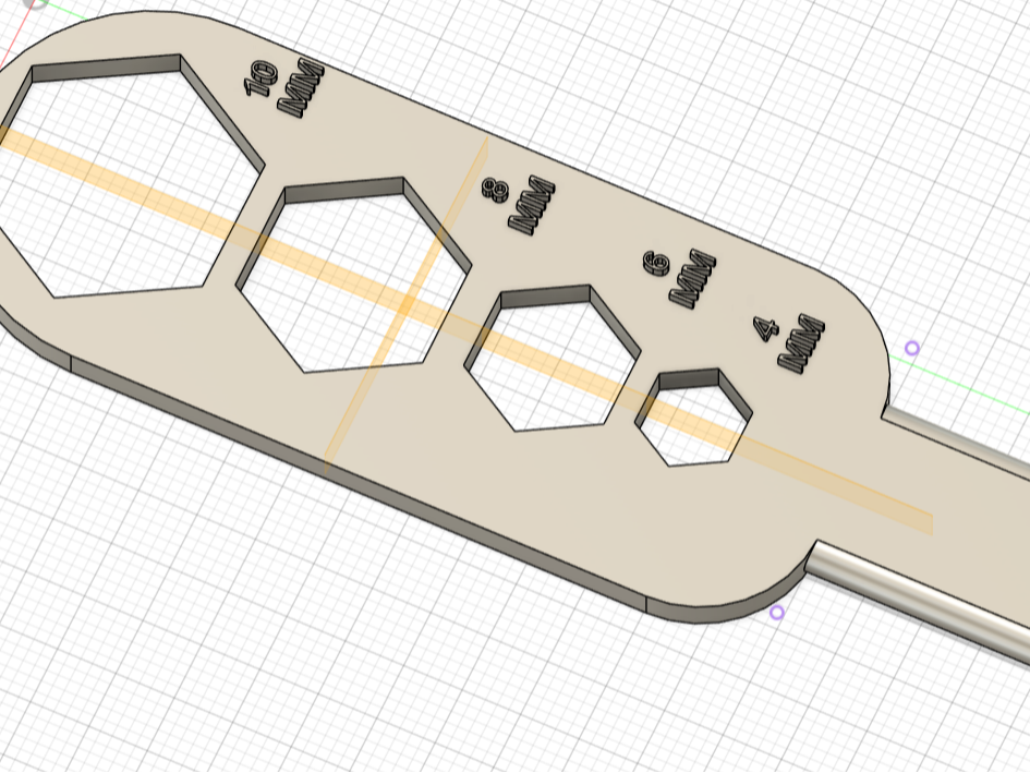 Simple Hex Head Bolt Tool