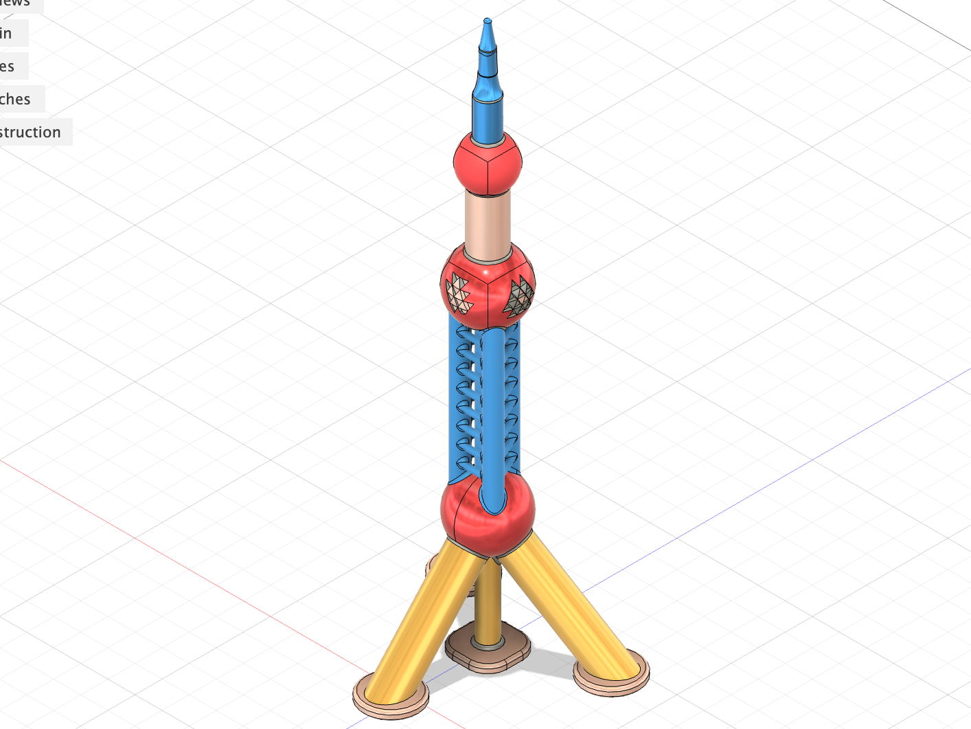 Oriental Pearl TV Tower print