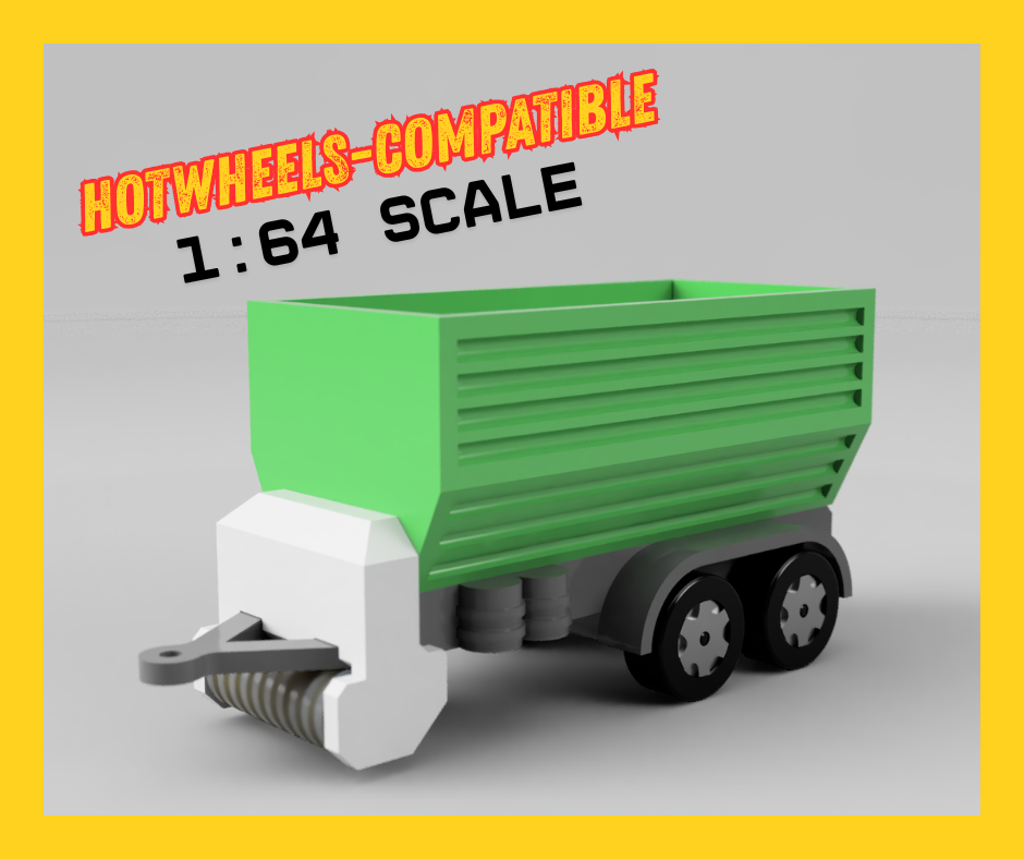 Tractor Trialer Loader Wagon 1:64 + multicolor