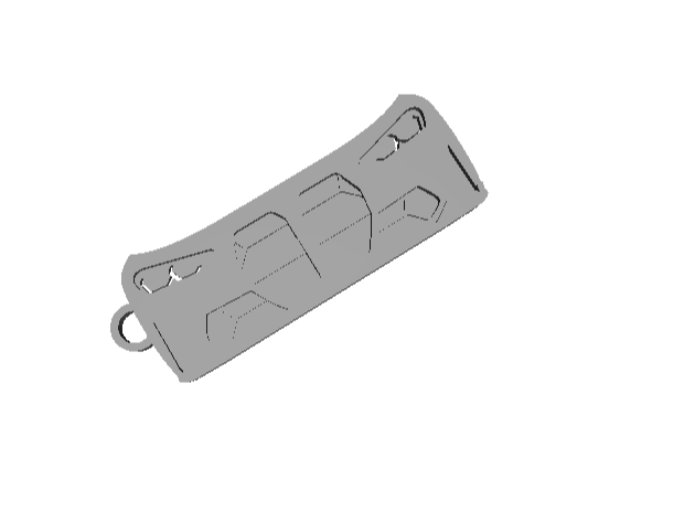 Keychain Car BMW M3 Competition