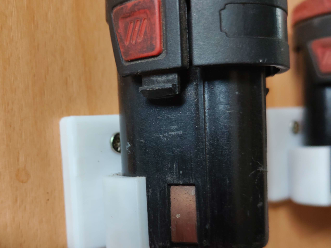 x12 Parkside battery holder - uchwyt x12 parkside
