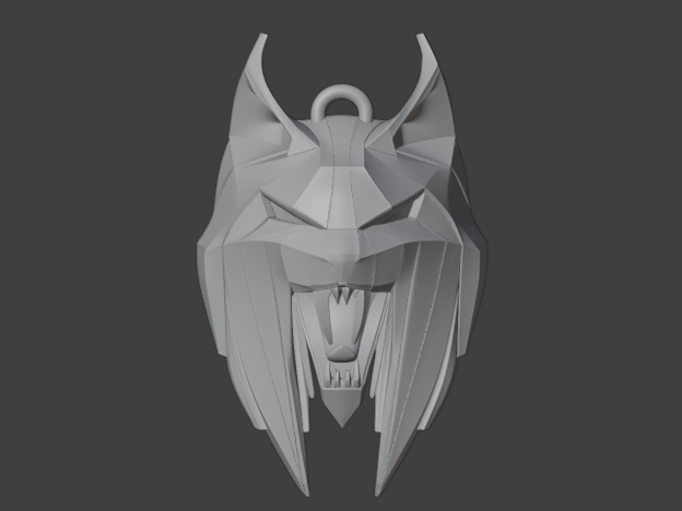 Lynx Medallion (The Witcher) - Keychain