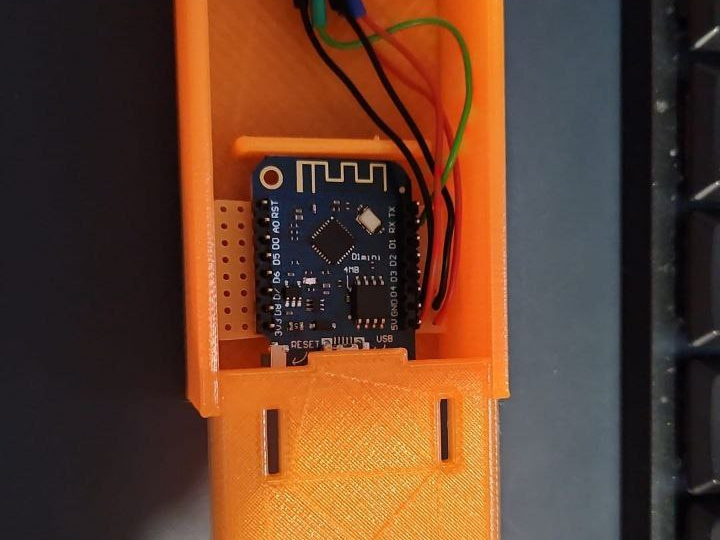 RJ11 and Wemos D1 mini case
