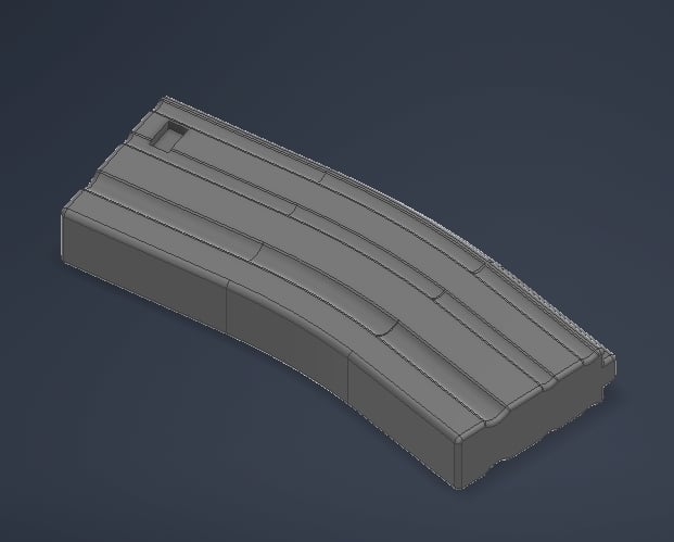 Blue Magazine - 5.56mm X 45mm
