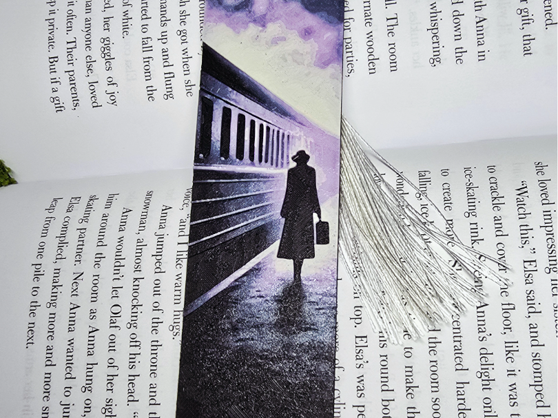 She Who Left Her Past Behind – Thriller Bookmark
