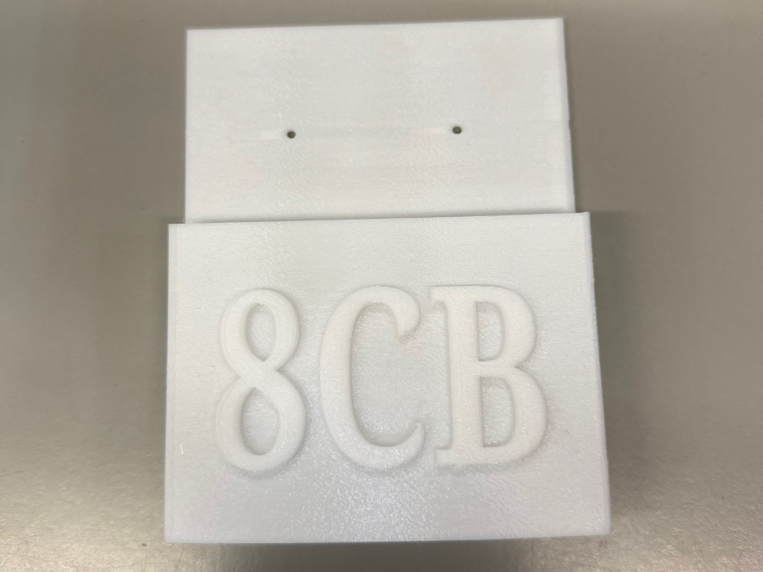 8CB Barcode Label Holder