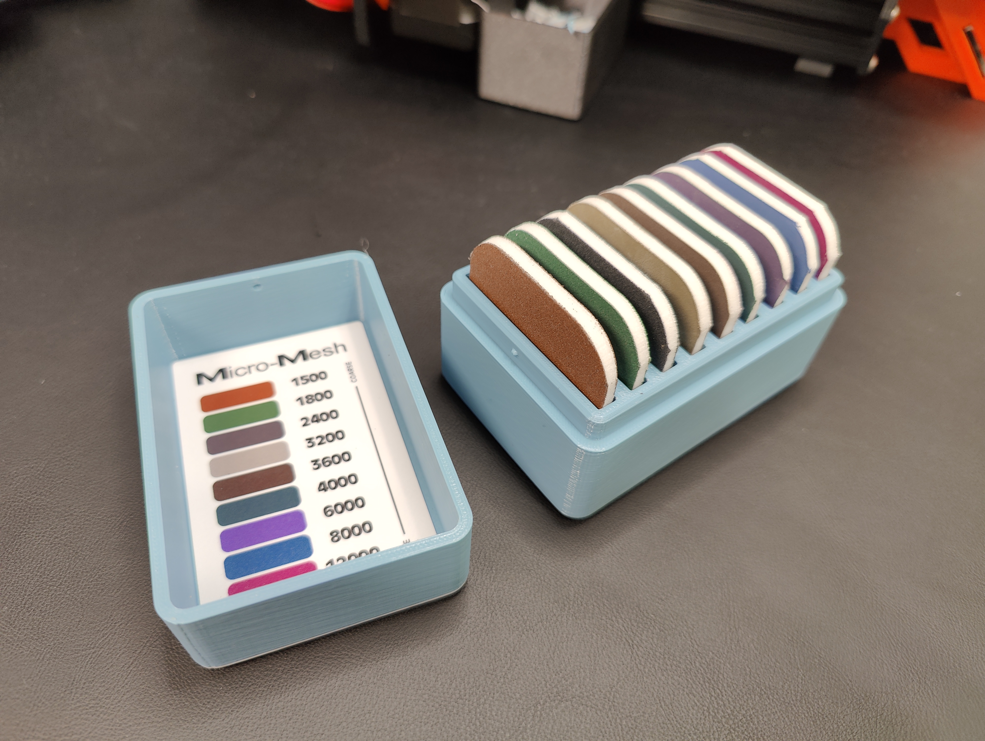 Micro-Mesh Sanding Pad Storage Box