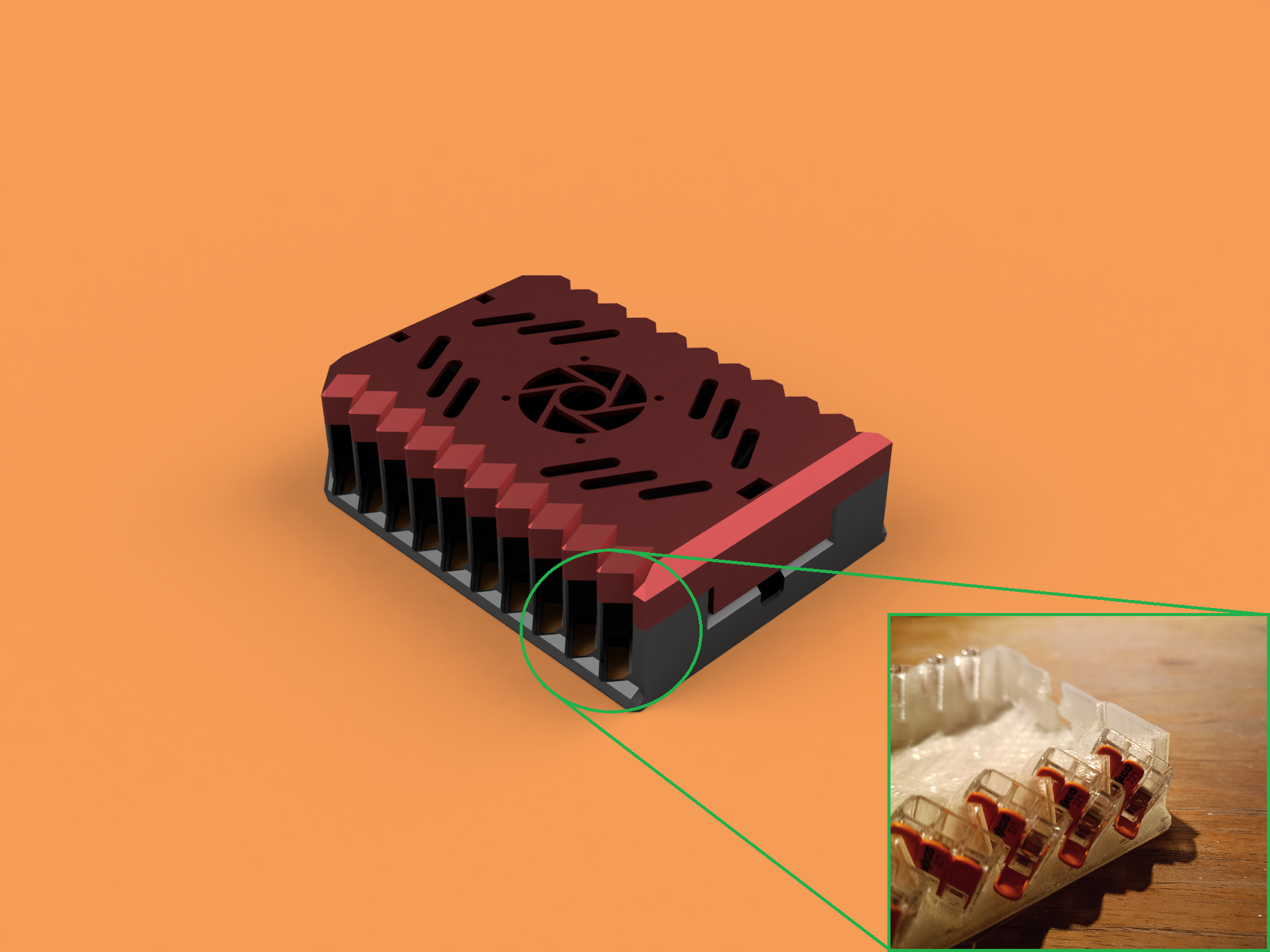 [OEWH] Raspberry/Arduino Housing with Wago clamps