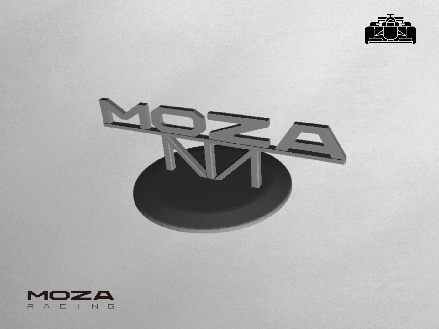 MOZA Logo Desktop Display Stand