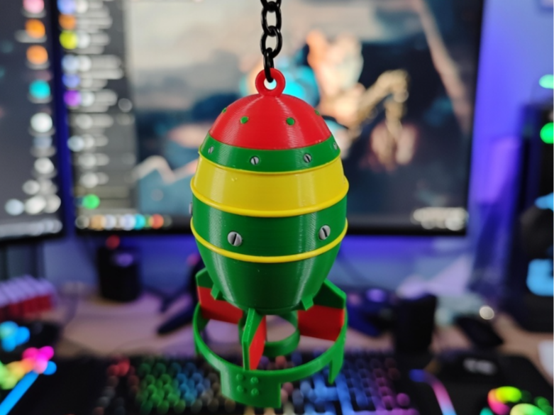 Fallout Mini Nuke Keychain Edition