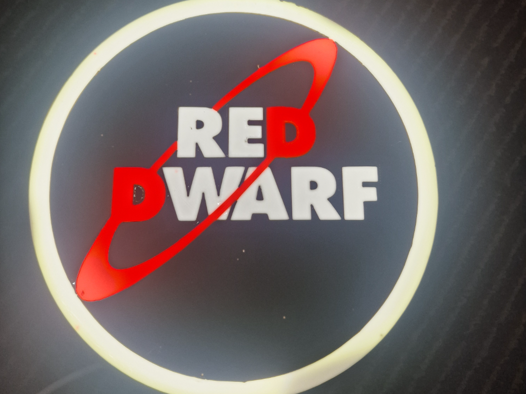 red dwarf logo lightbox