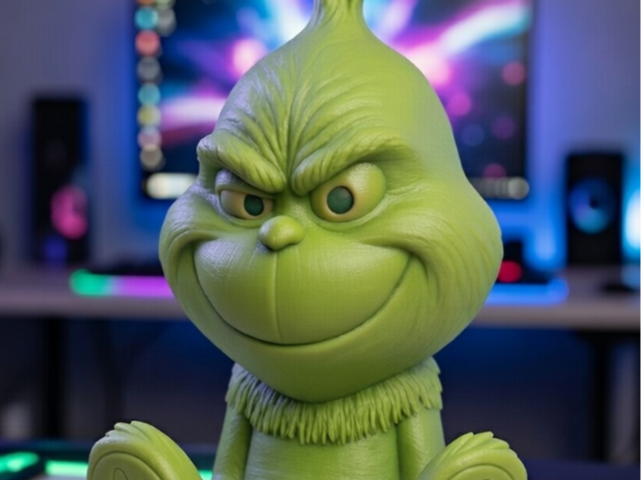 Mini Grinch Keychain Lot AMS Ready No Supports