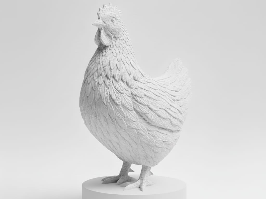 Gallina Realistica hd