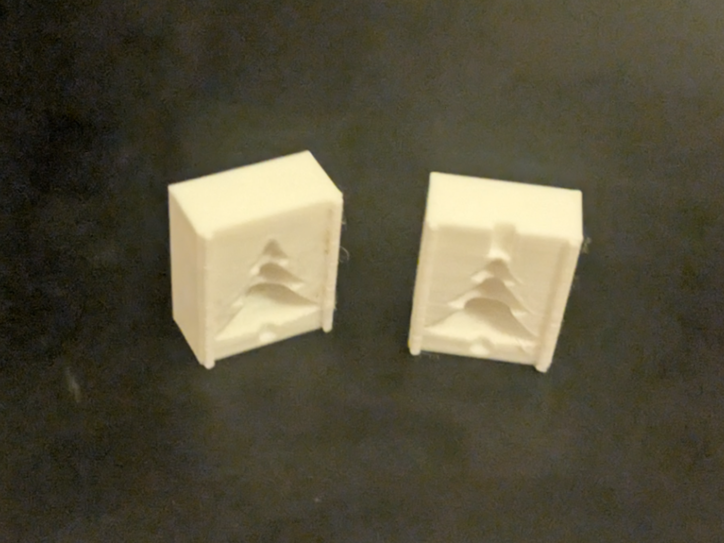 Christmas tree mold for candle or soap