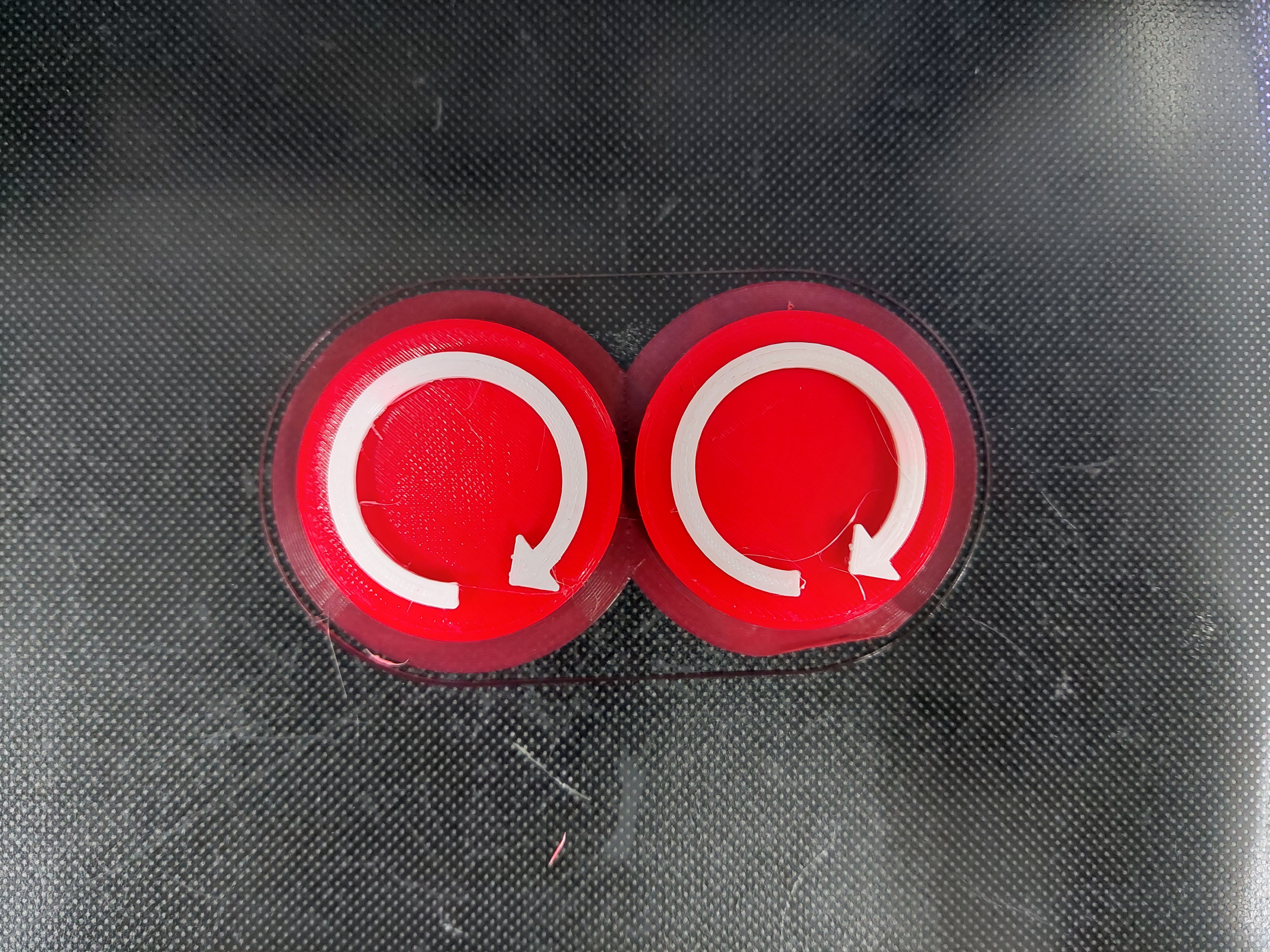 Multicolor Shutdown Button
