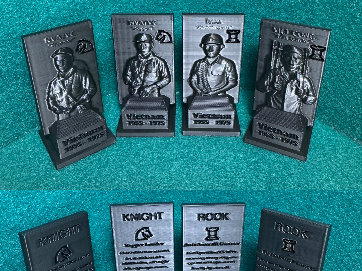 VIETNAM WAR CHESS: NVA/VC • PT 2 ~ Kn1 Kn2 Rk1 Rk2