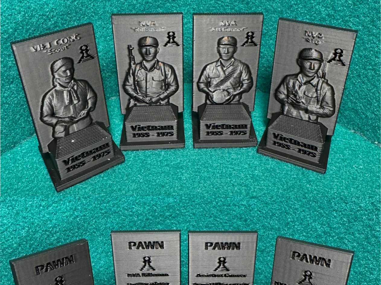 VIETNAM WAR CHESS: NVA/VC • PT 3 ~ Pawn1 to Pawn4