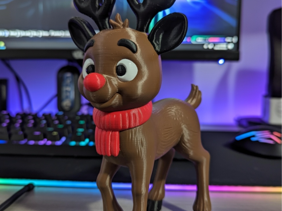 Cute Christmas Holiday Reindeer Lot AMS Ready
