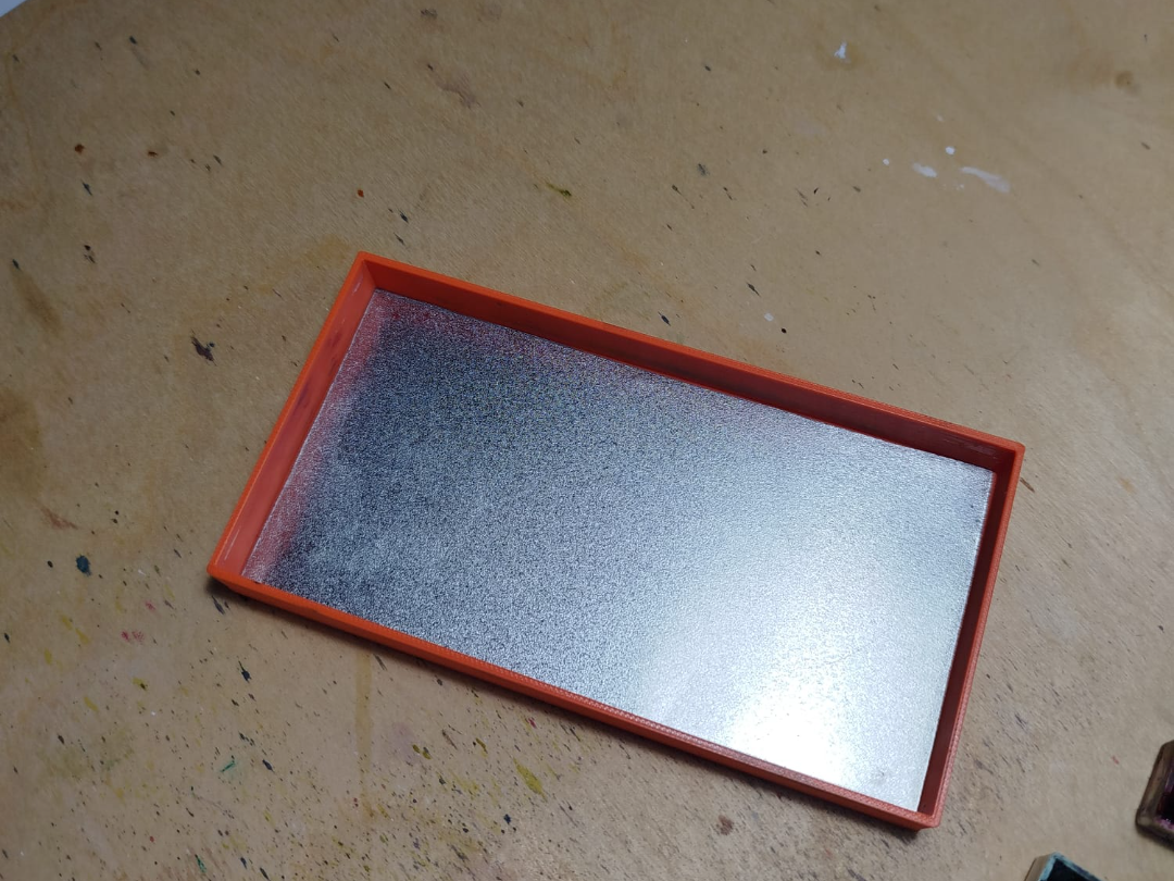 Caja para acuarelas