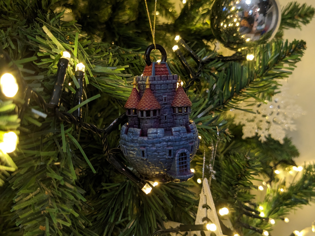 Castle Christmas ball