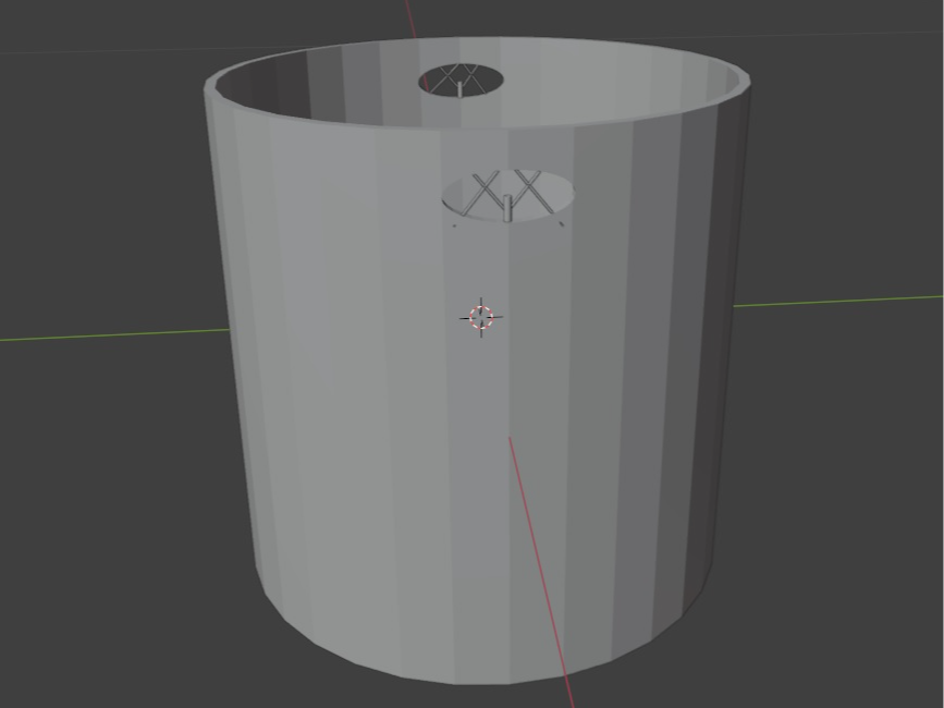 simple trash can