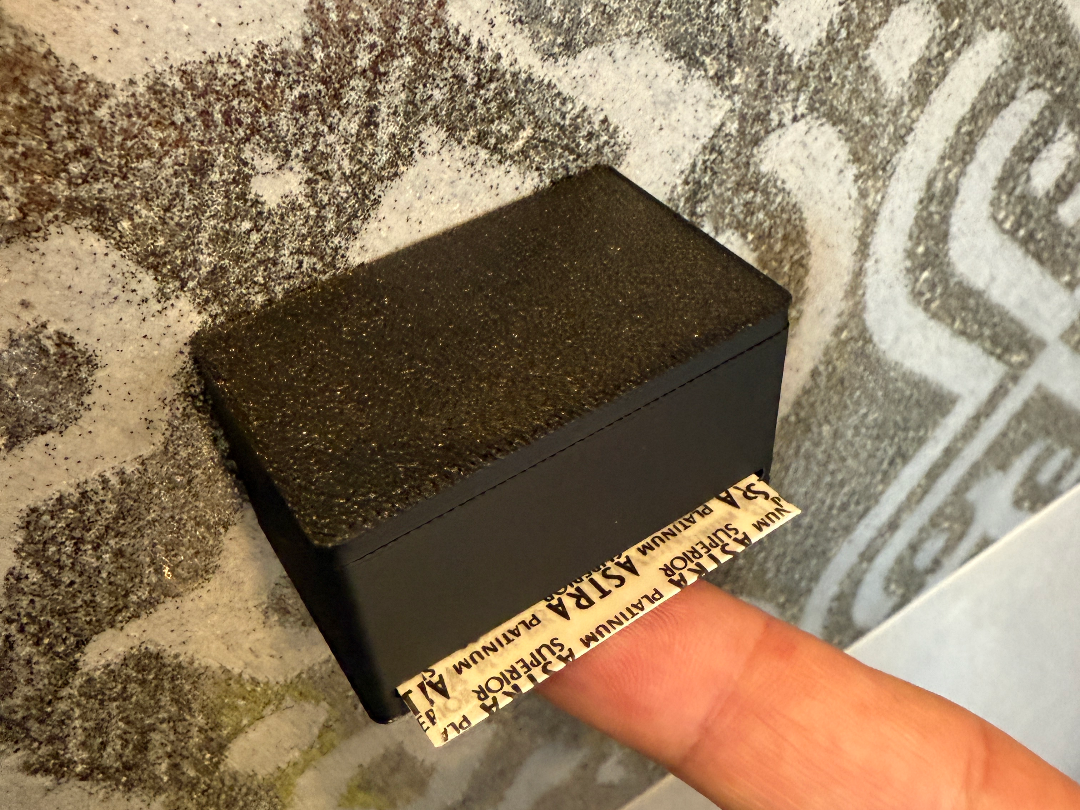 Rasierklingenspender Box + Deckel