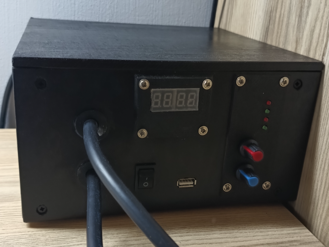 DIY NY-D01 spot welder front panel
