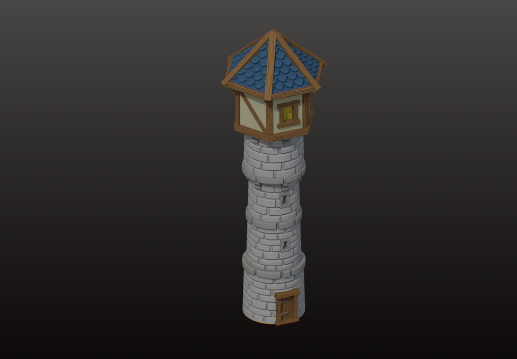 Wizard Tower - Medieval Stone Tower