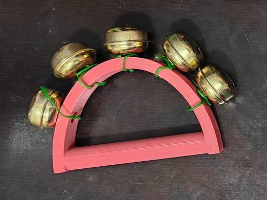 Jingle bell handle