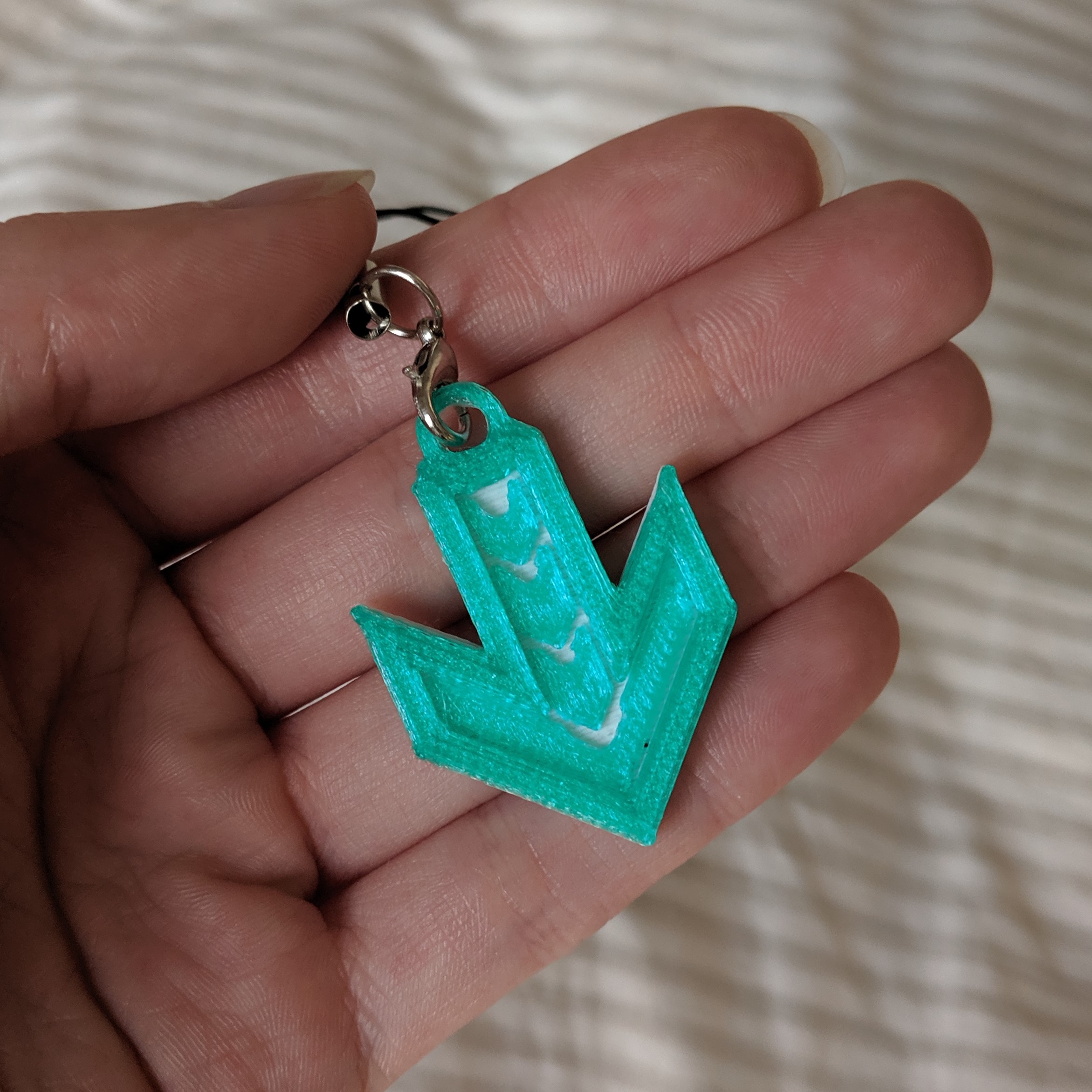 Pump It Up Keychain