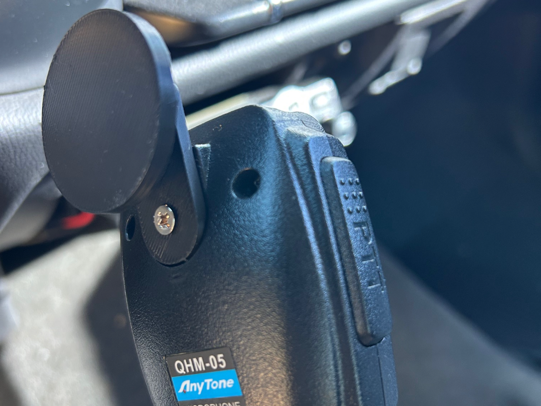 Ham Radio Microphone Mount