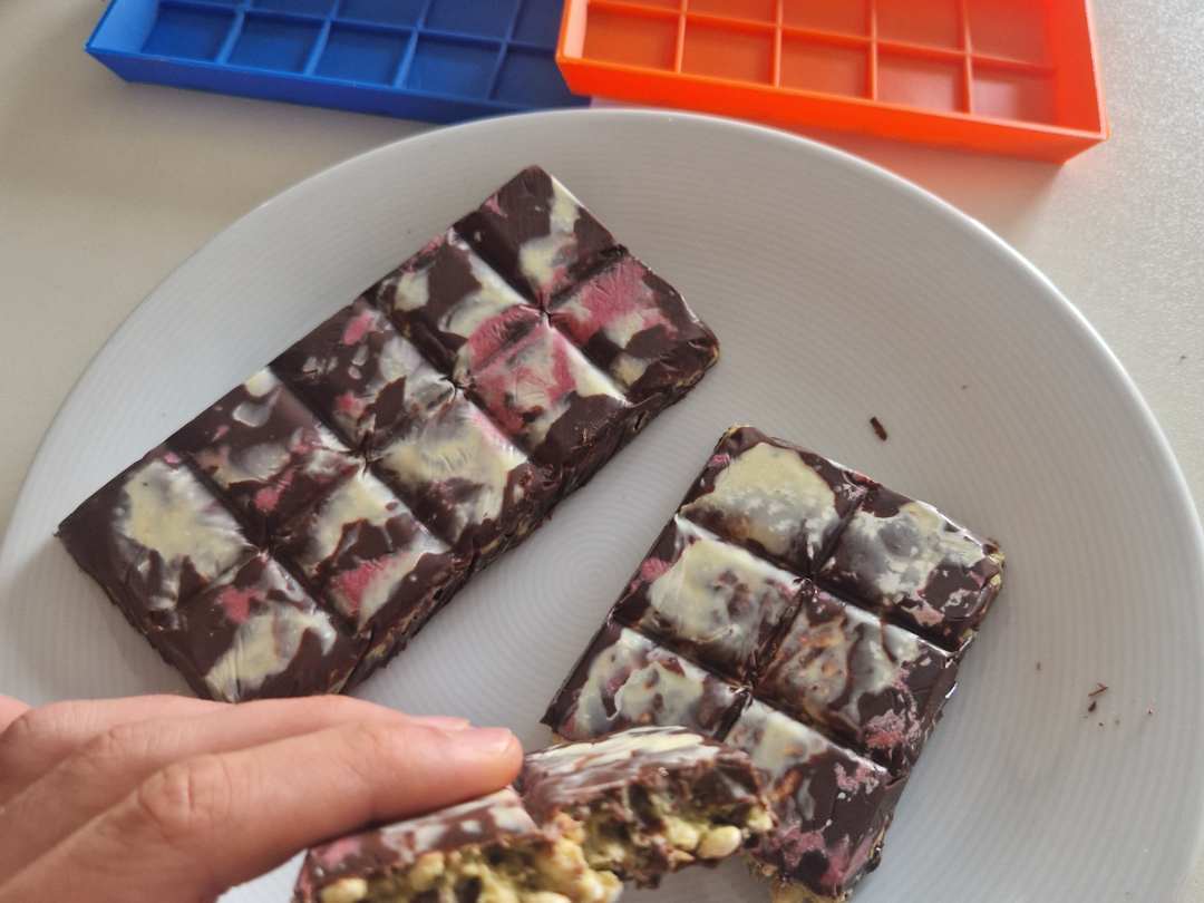 Custom 3D Printed Dubai Chocolate Molds