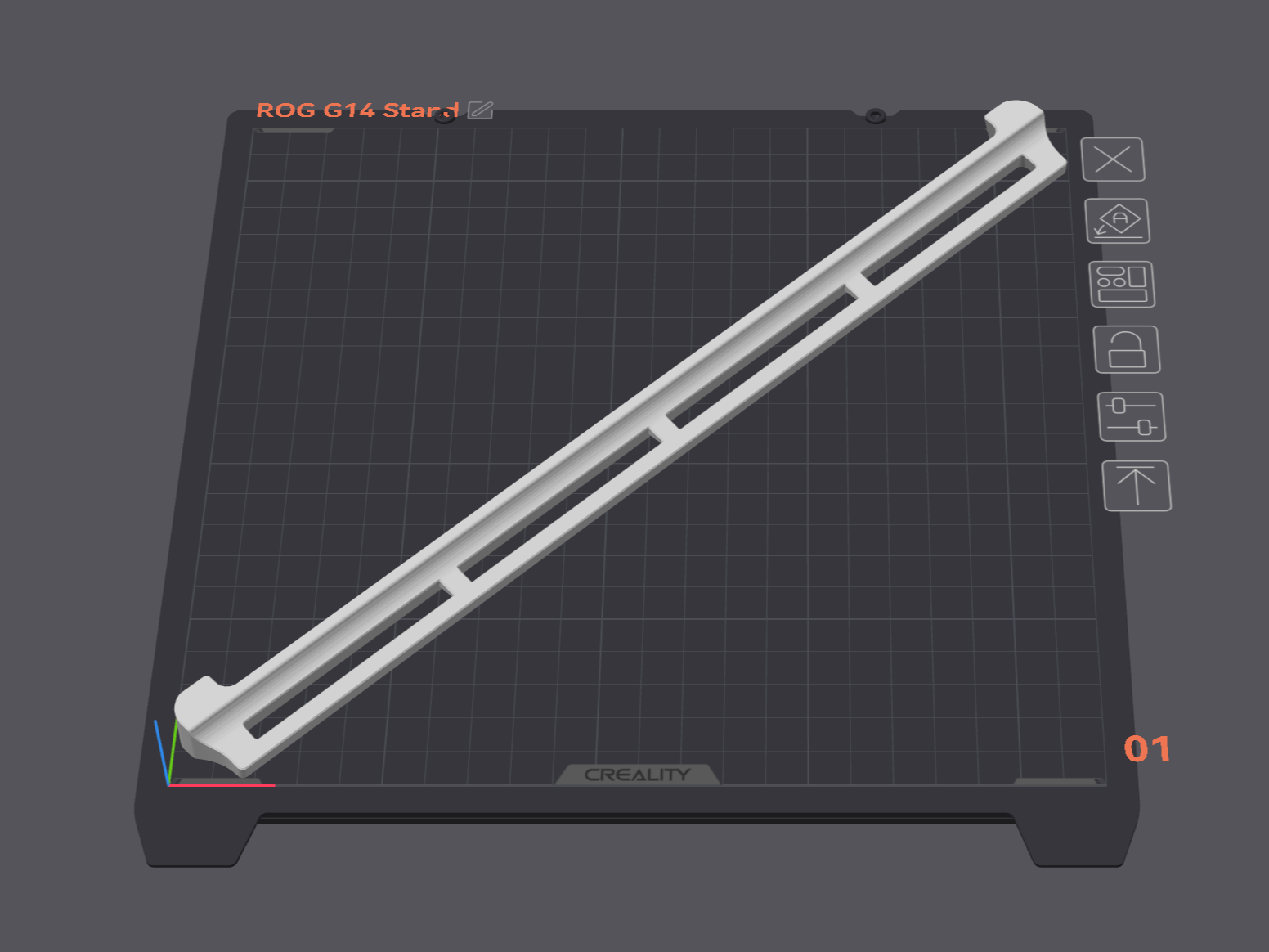 2024 G14 Laptop Stand (For 220x220 Printers)