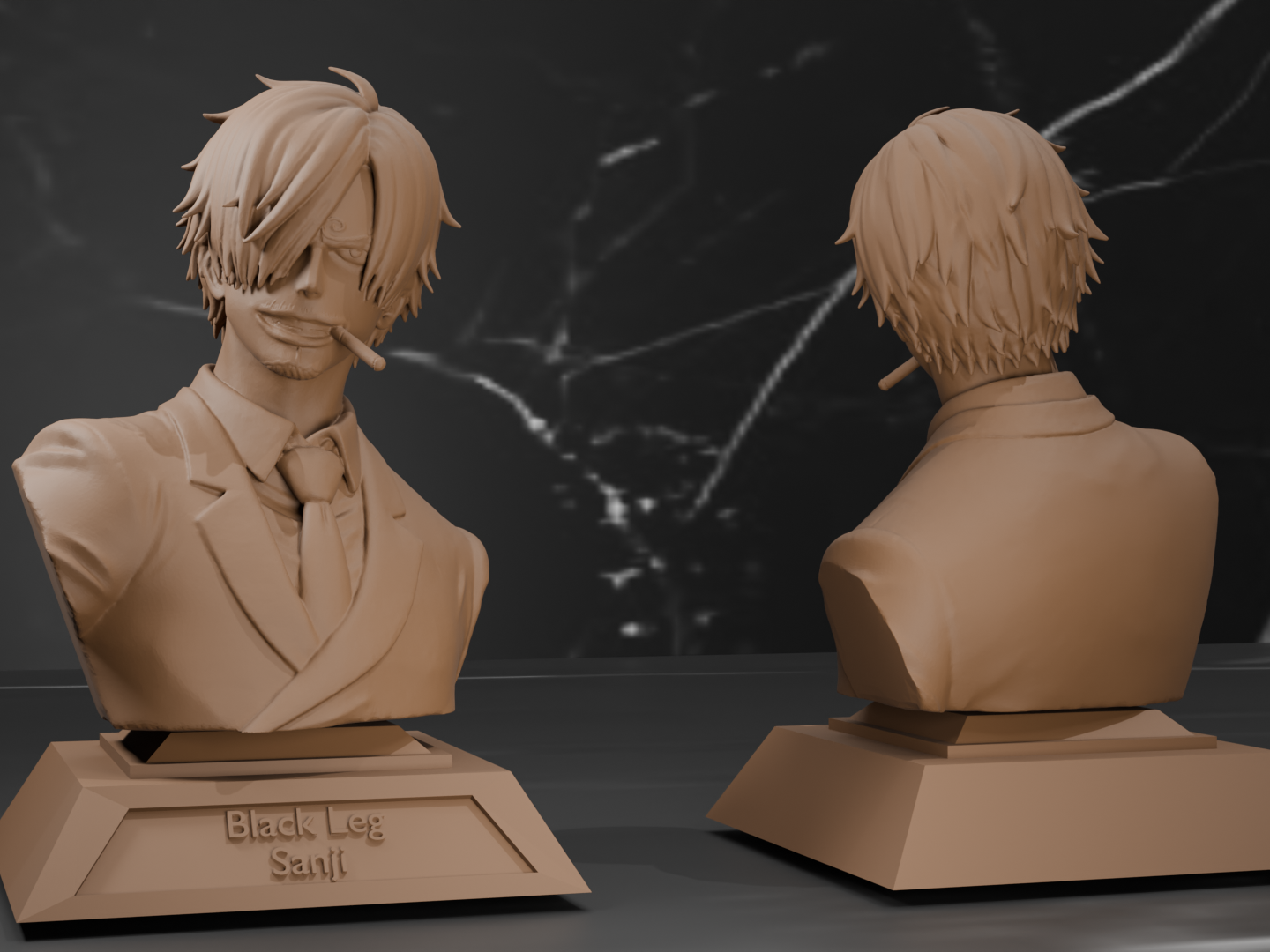 Black Leg Sanji - One Piece Bust